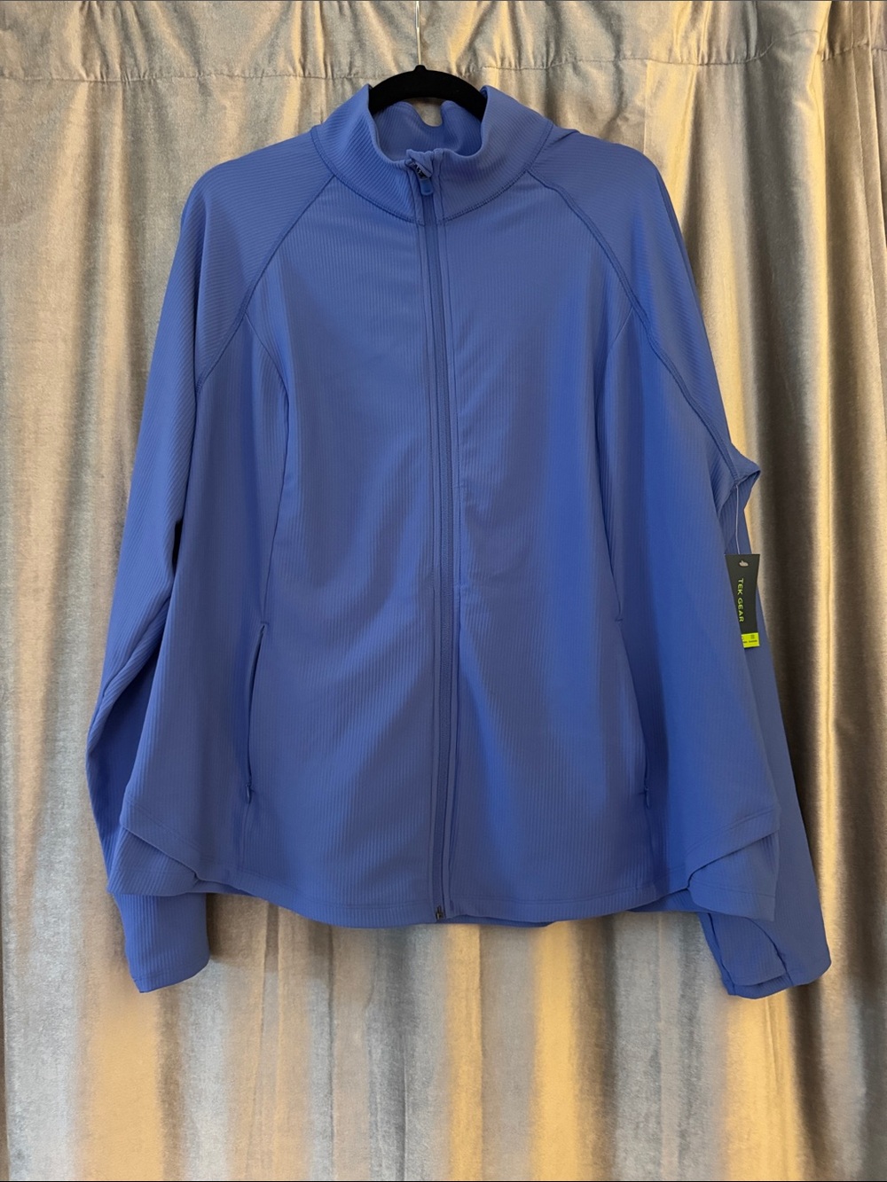 Tek Gear Periwinkle Blue Full-Zip Jacket